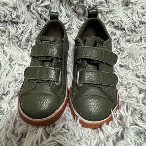 Converse Kids Olive Green Sneakers